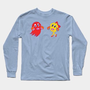 Ghost vs Gamer Girl (Red) Long Sleeve T-Shirt